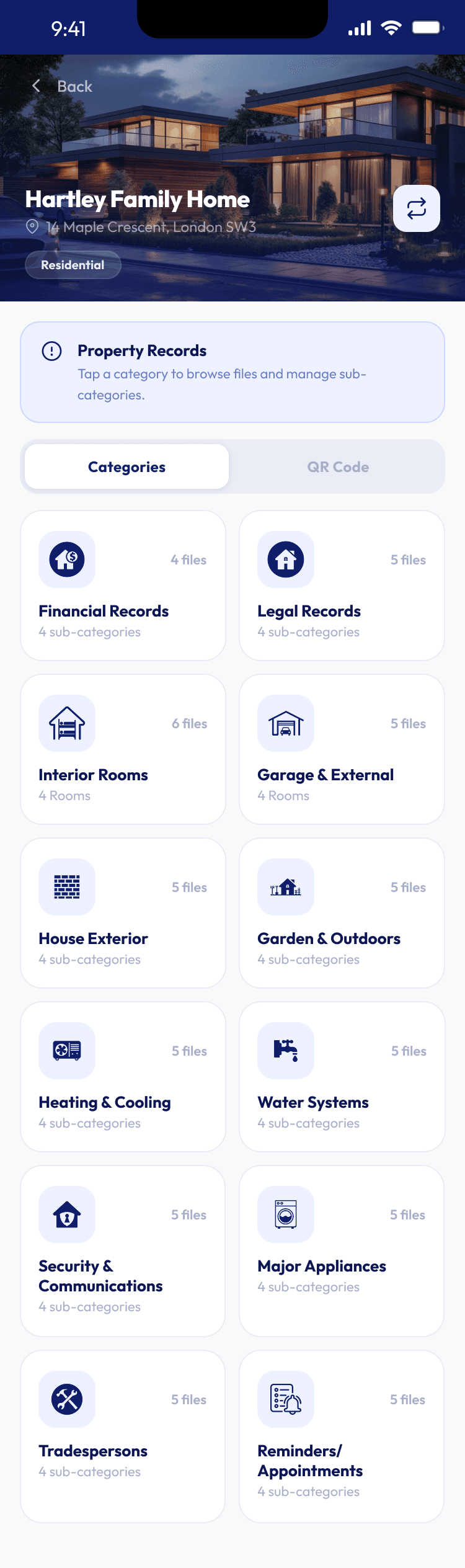 House Records categories